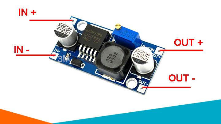 [HCM]Mạch Giảm Áp DC LM2596S 3A