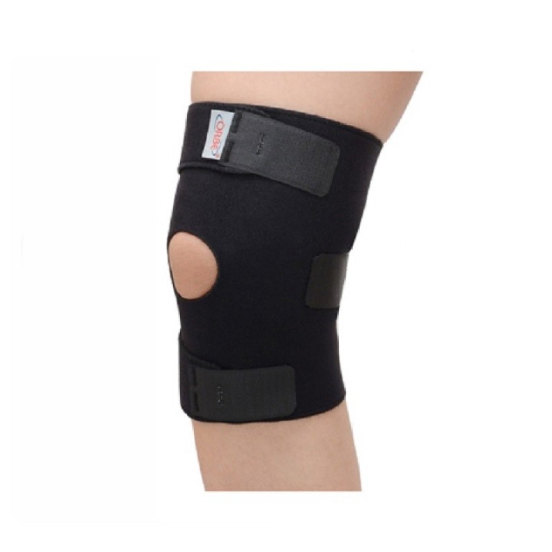 Băng thun gối Orbe H1 - Bảo vệ đầu gối phòng ngừa chấn thương - ORBE -11(Đen)