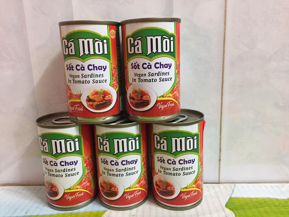 Cá Mòi Hộp Chay - Hộp 150g