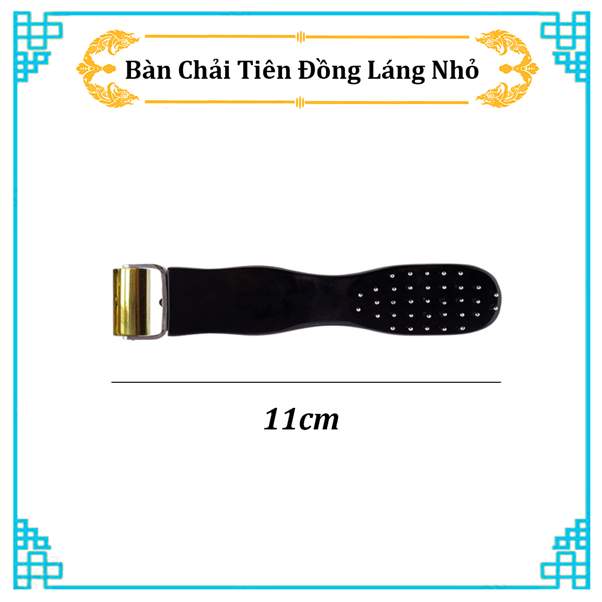 [HCM] Bàn Chải Tiên Đồng Láng - Dụng Cụ Diện Chẩn 2 Size Lớn Nhỏ, Phụ Kiện Mát Xa Chăm Sóc Da, Body