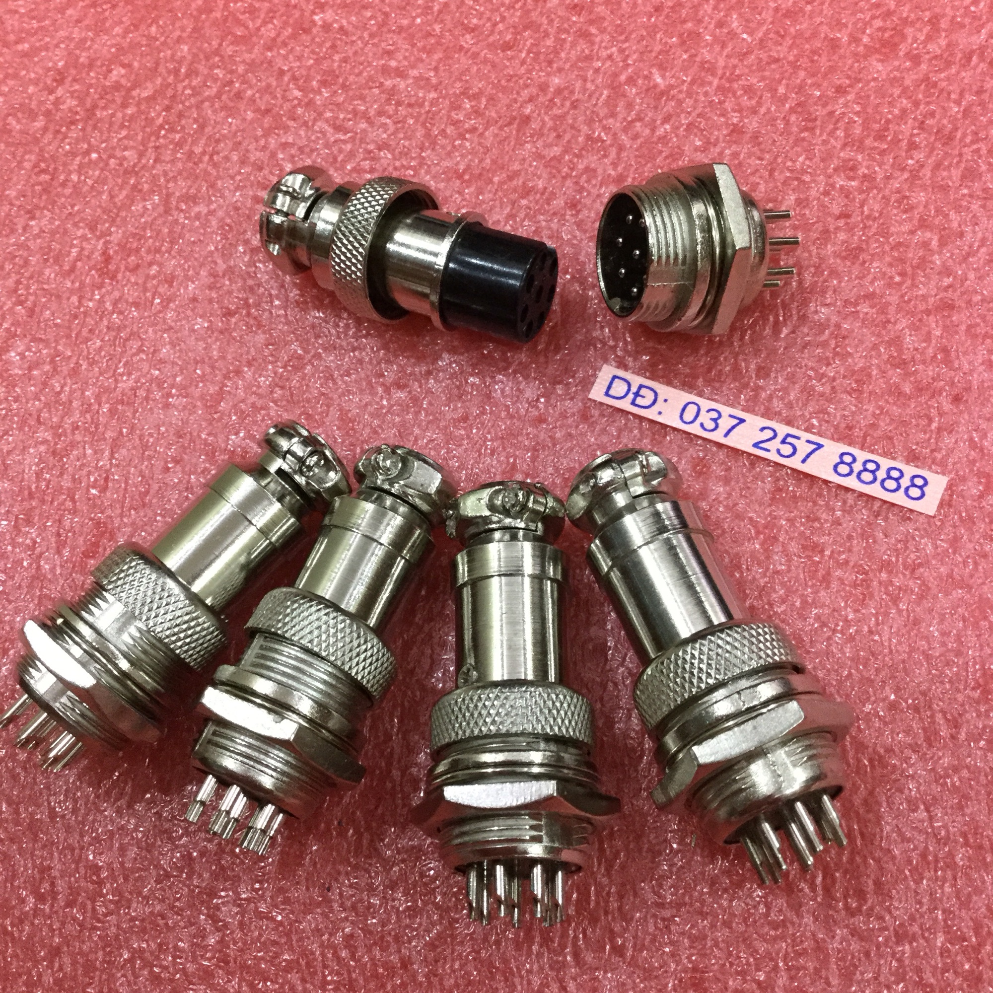 Jack sắt M16GX16 đực cái 8 P(5 chiếc)