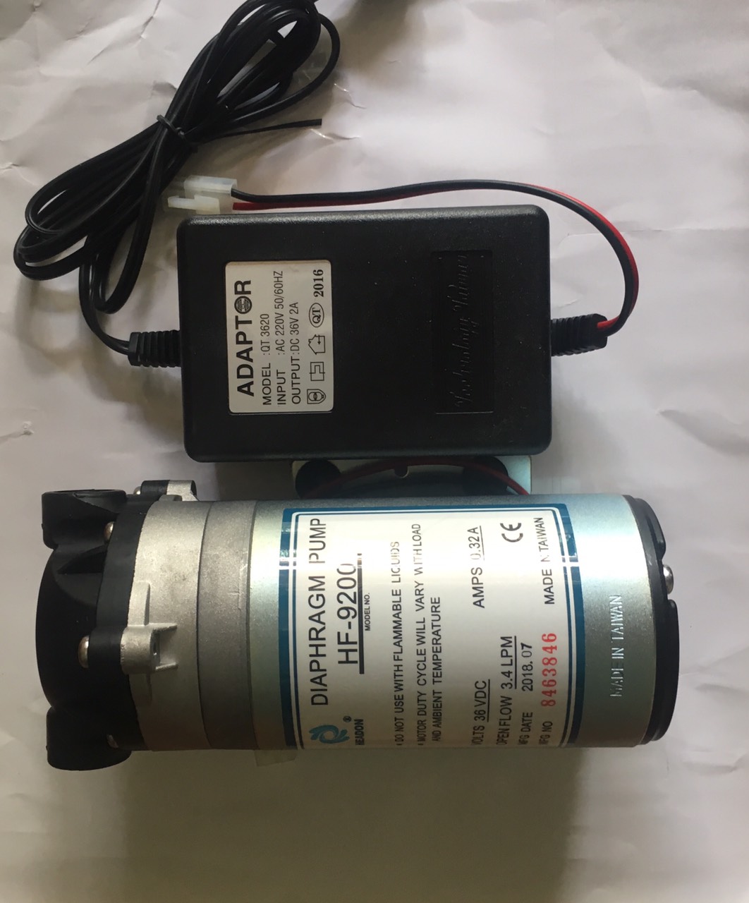 HEADON PUMP + ADAPTER 36V