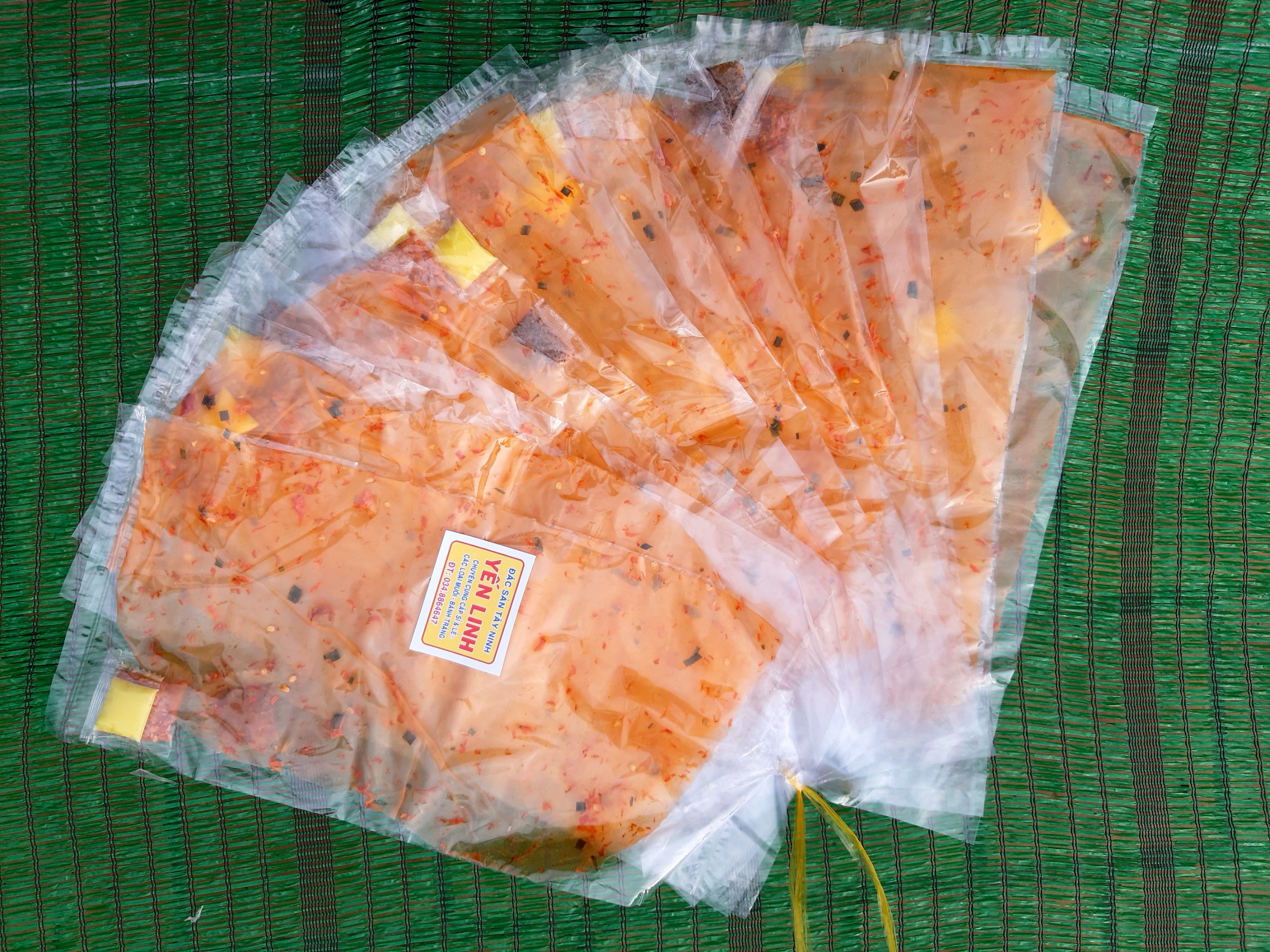 Xâu bánh dẻo tôm bơ ngon rẻ bơ lá