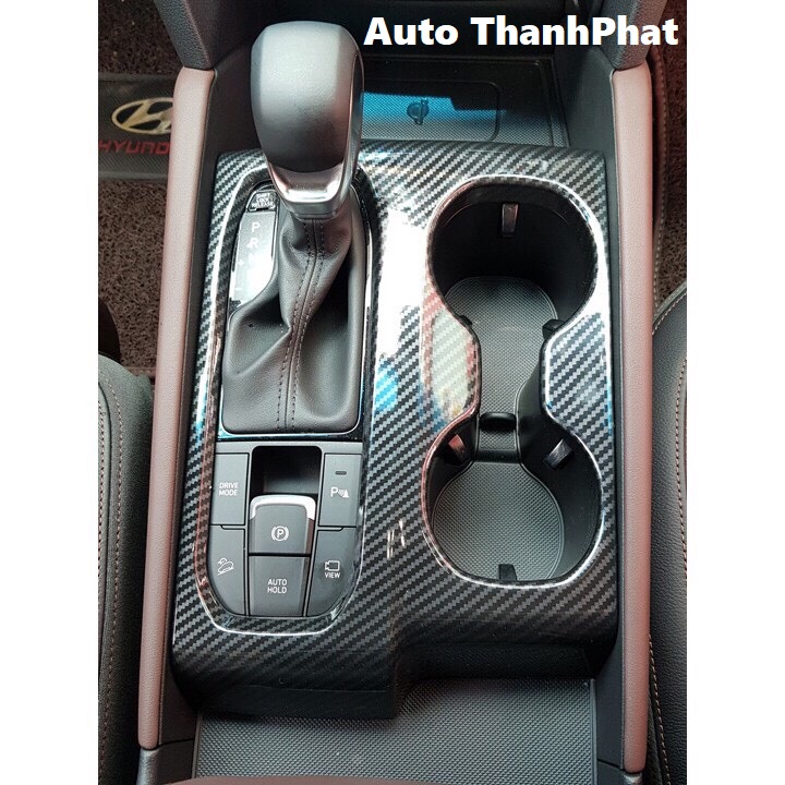 Santafe, Ốp nội thất Carbon cao cấp xe Hyundai Santafe 2019 2020