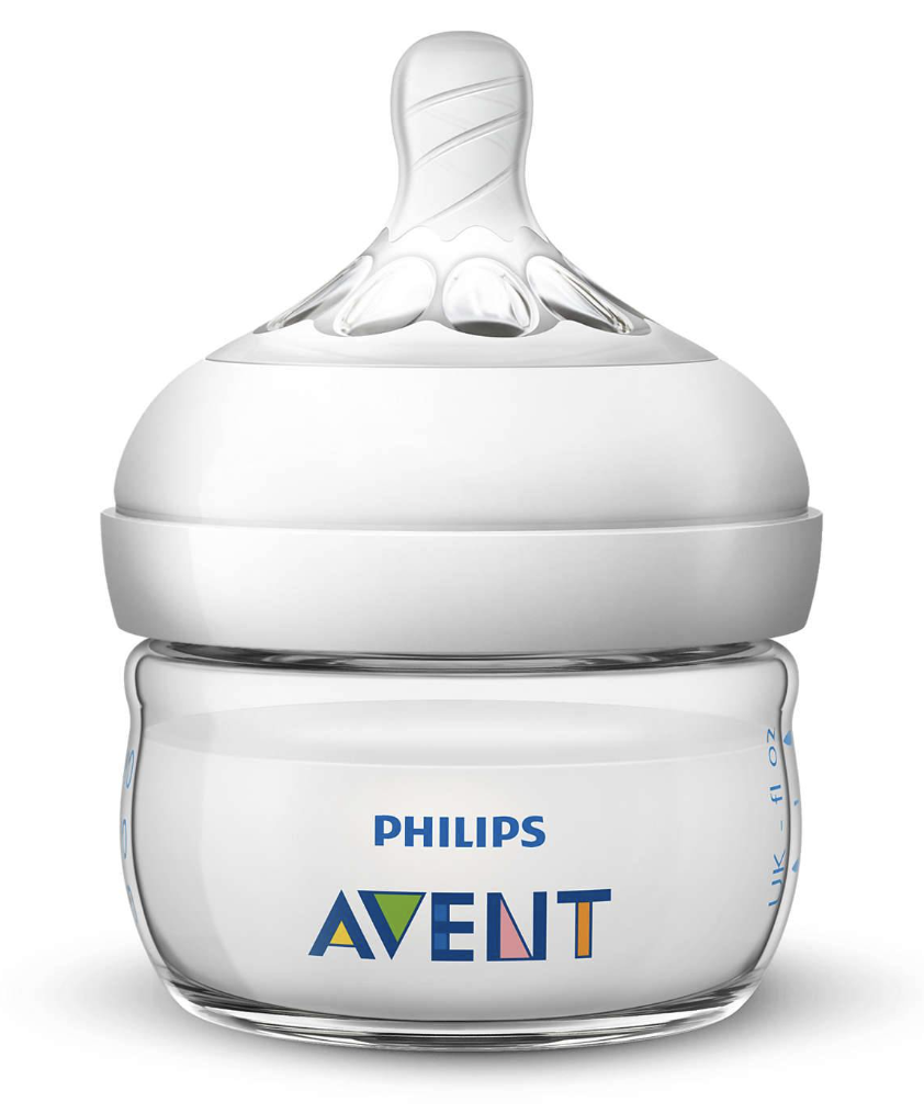 Bình sữa chống đầy hơi Avent Natural 60ml