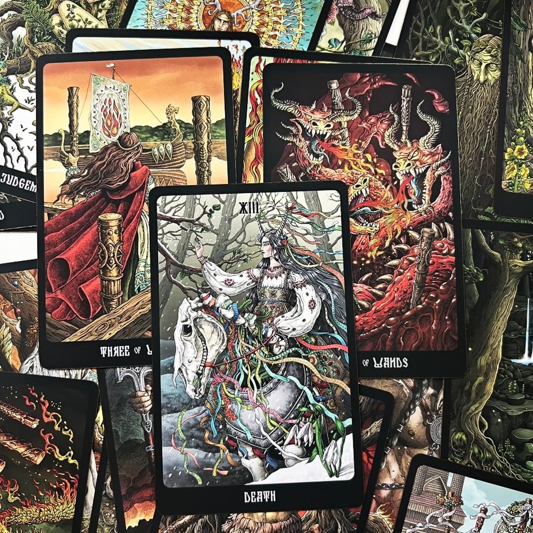 Slavic Legends Tarot Gold Edition