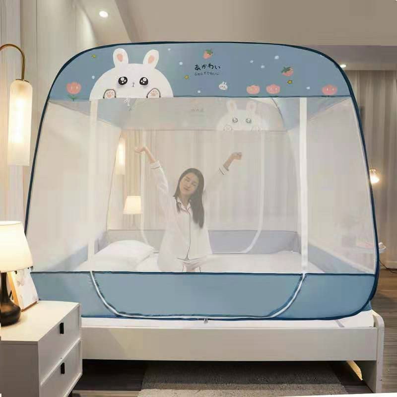 [MẪU MỚI] Màn chụp tự bung cao cấp 3 cửa