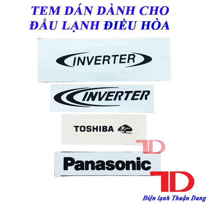 Tem dán trang trí dành cho máy lạnh Điện Lạnh Thuận Dung
