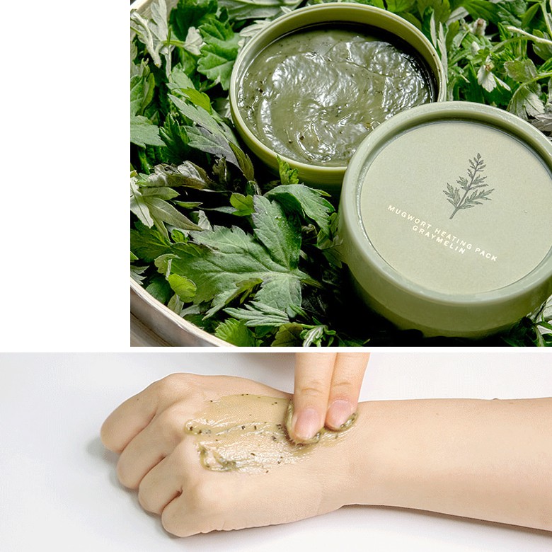 Mặt nạ Ngải Cứu Graymelin Mugwort Heating Pack 100ml