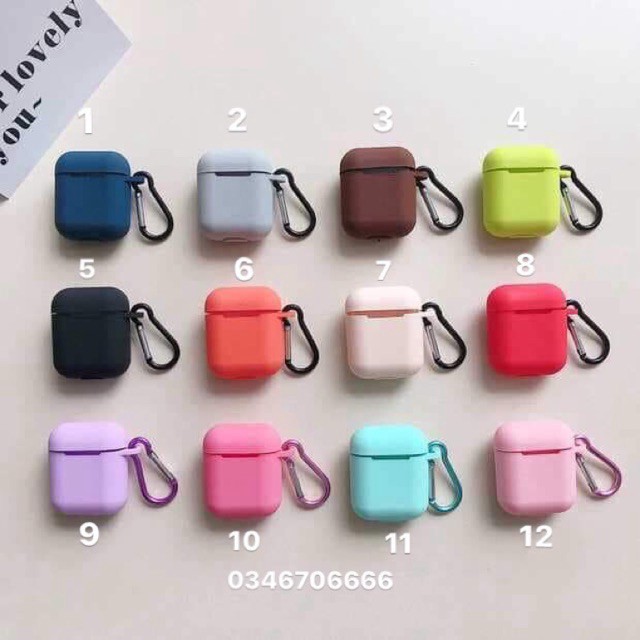 ♥️ bao da silicon mỏng airpod ♥️