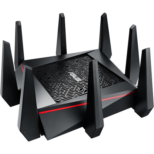 Bộ thu phát wifi ASUS RT-AC5300 Tri-Band Wireless AC5300 Gigabit Router, đã qua sử dụng (0504)