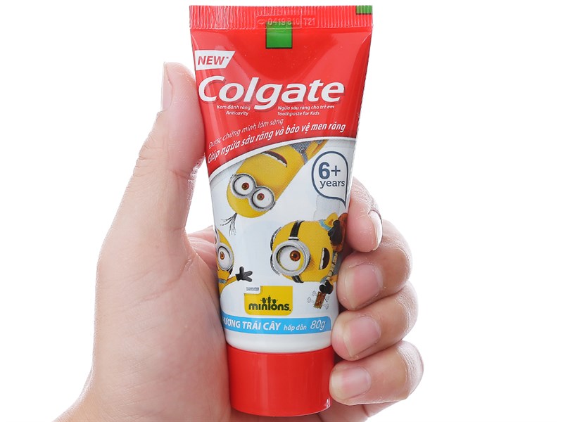 Kem Đánh Răng Trẻ Em Colgate Hương Bubble Fruit 80gr