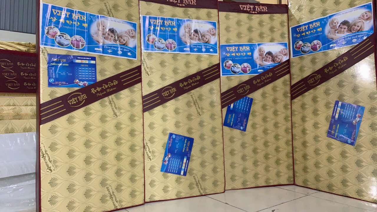 đệm bông ép Korea 1m8x2m,đệm gia đình