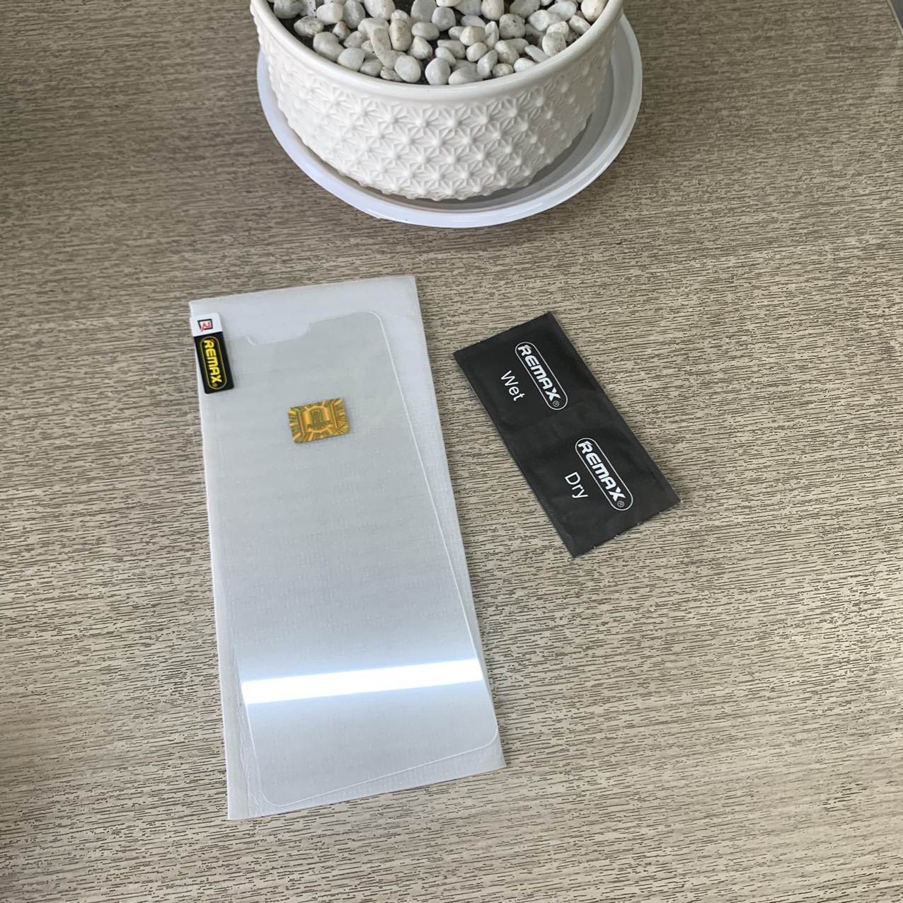 Miếng dán cường lực oppo a3s hiệu remax