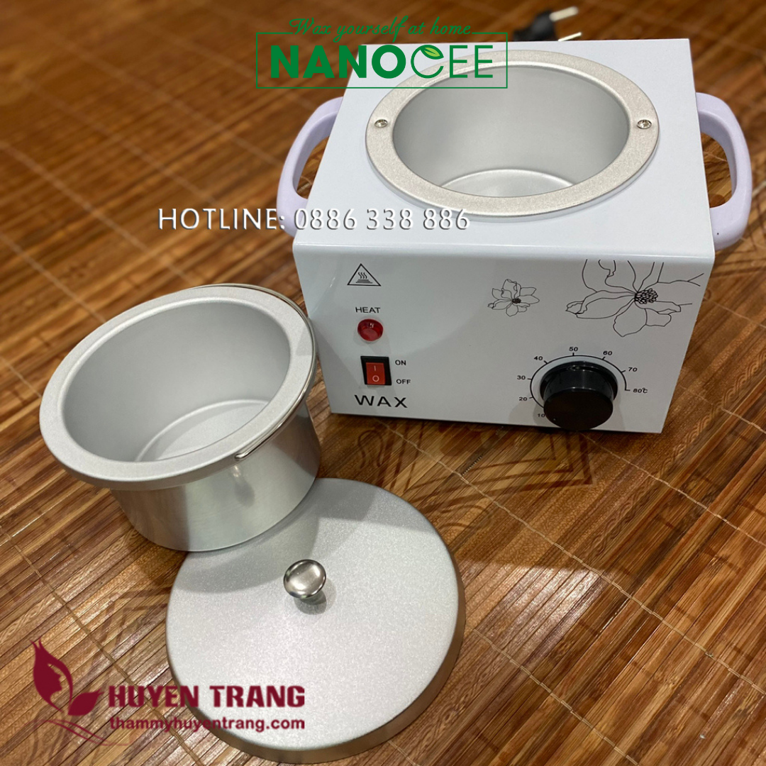Nồi Nấu Sáp Wax Đơn NANOCEE-100 ĐUN SIÊU TỐC