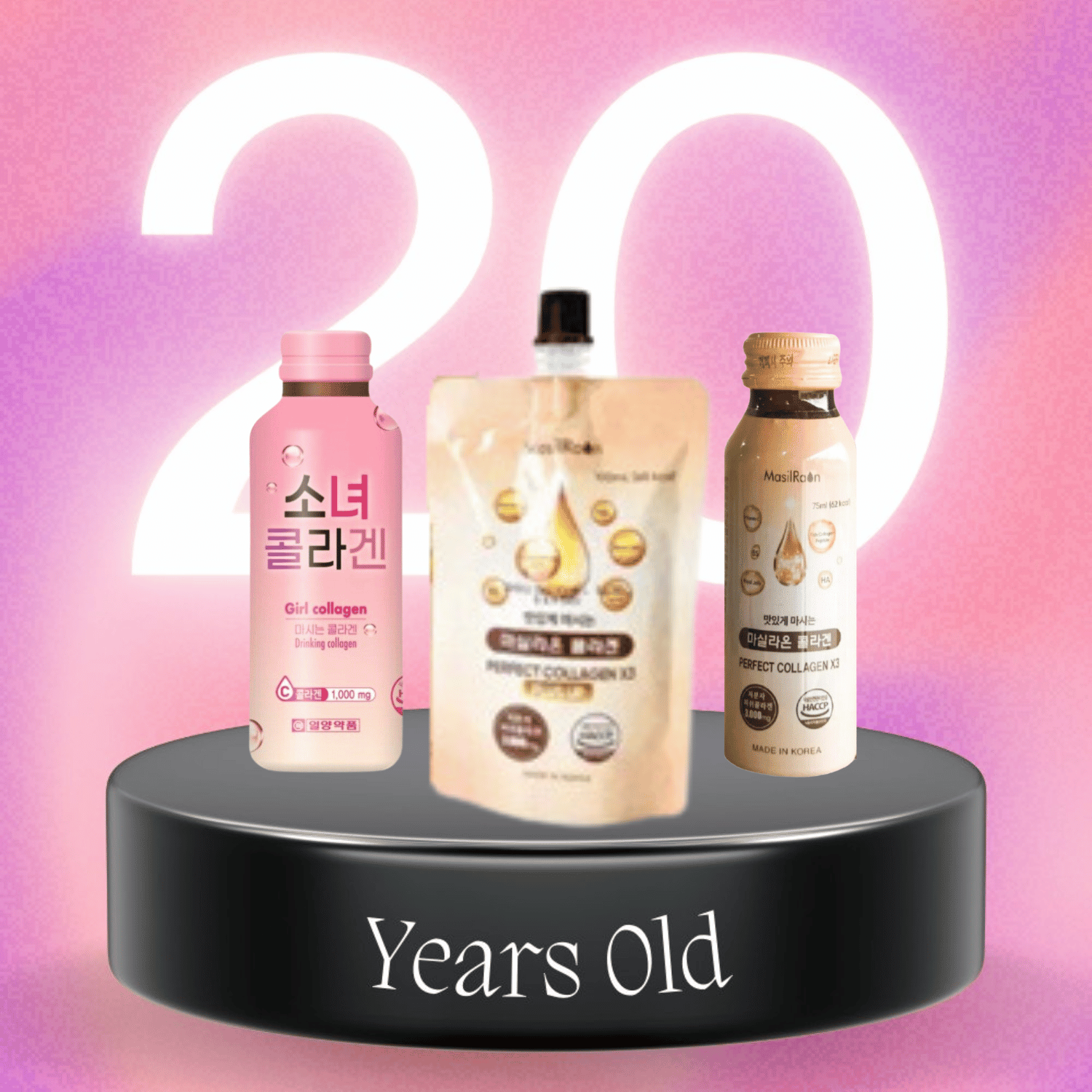 Nước uống bổ sung collagen dưỡng da hàn quốc - tách lẻ 1