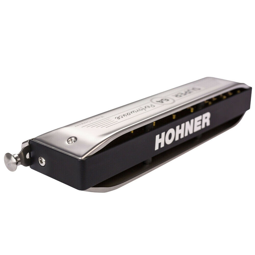 Kèn Harmonica Chromatic Super 64 Performance M758501 ( Tone C ) Hohner - Nhập Khẩu Đức - Phân phối Sol.G