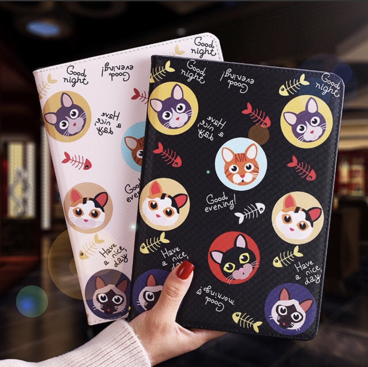[HCM]Bao da ipad 2017/2018/gen 5/6/Air 1/2 cute