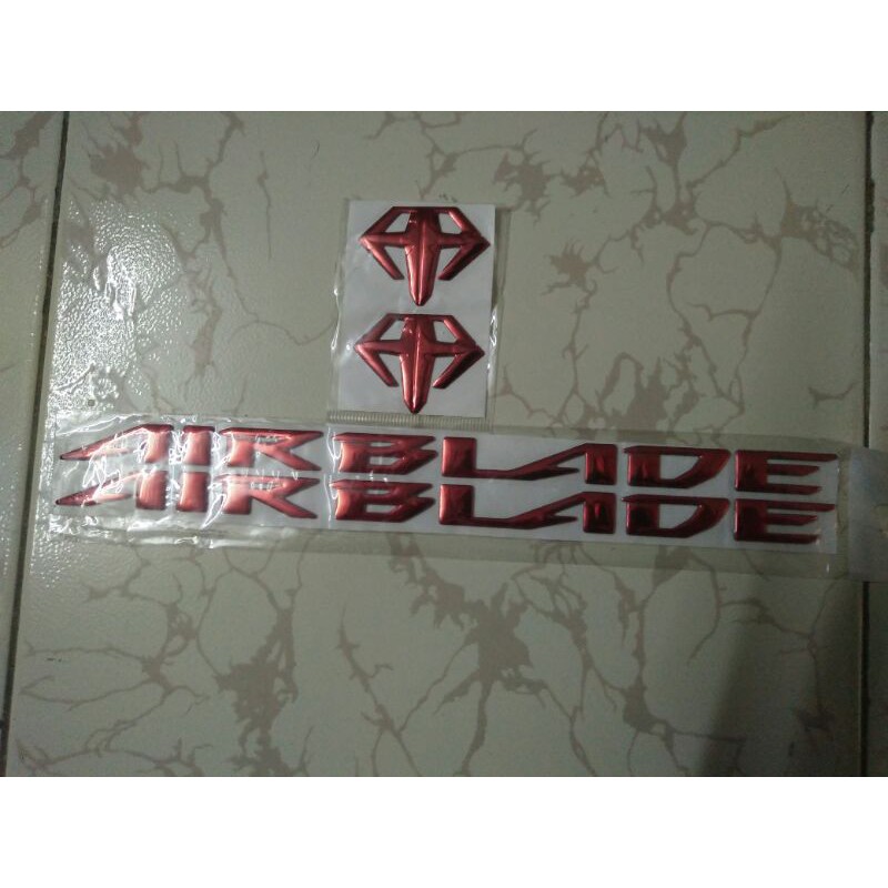 Tem Nổi AirBlade + Logo Kim Cương Đỏ