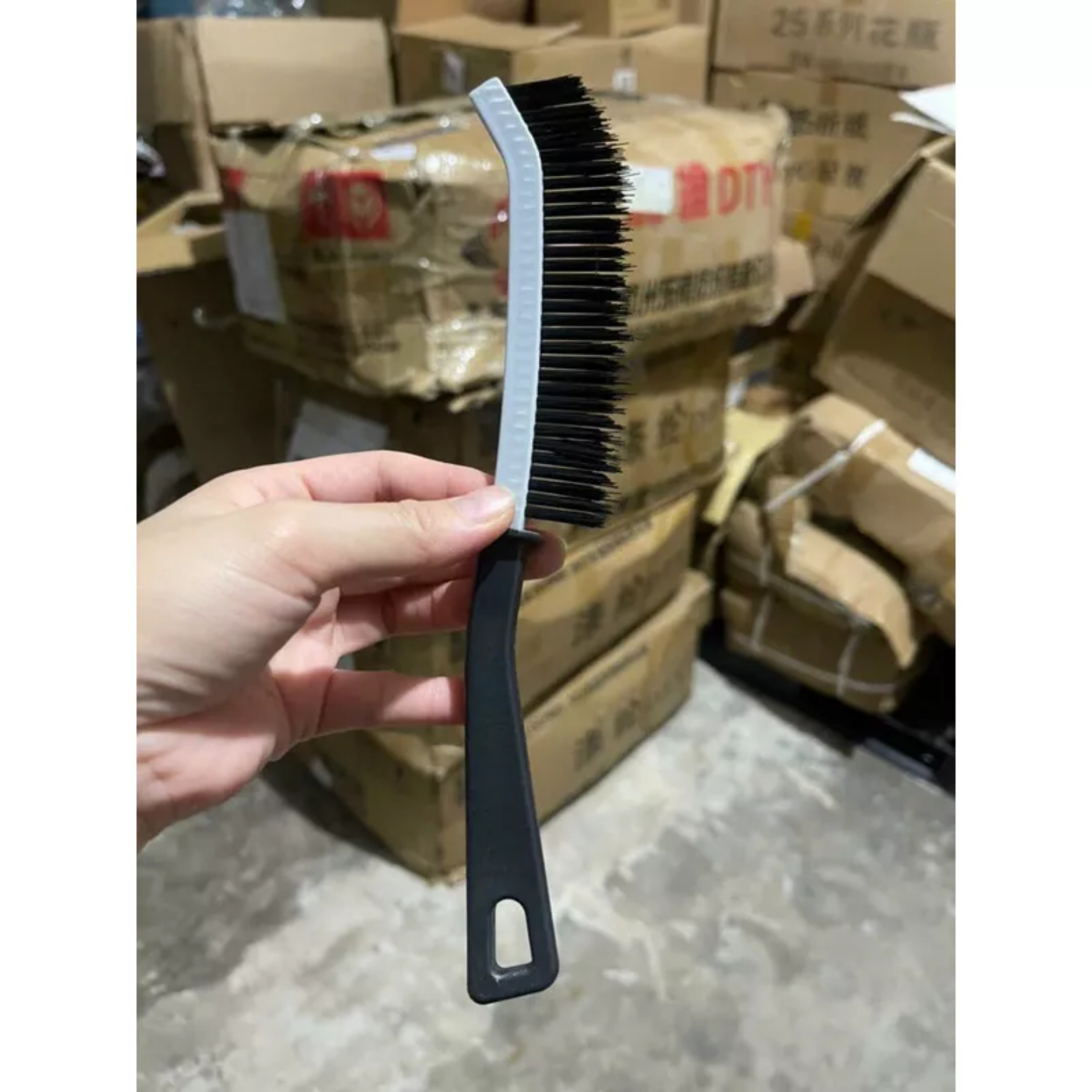 Bàn Chải Mini Vệ Sinh Khe Hở Góc Tường / Sàn NHà Tắm Đa Năng Tiện Dụng