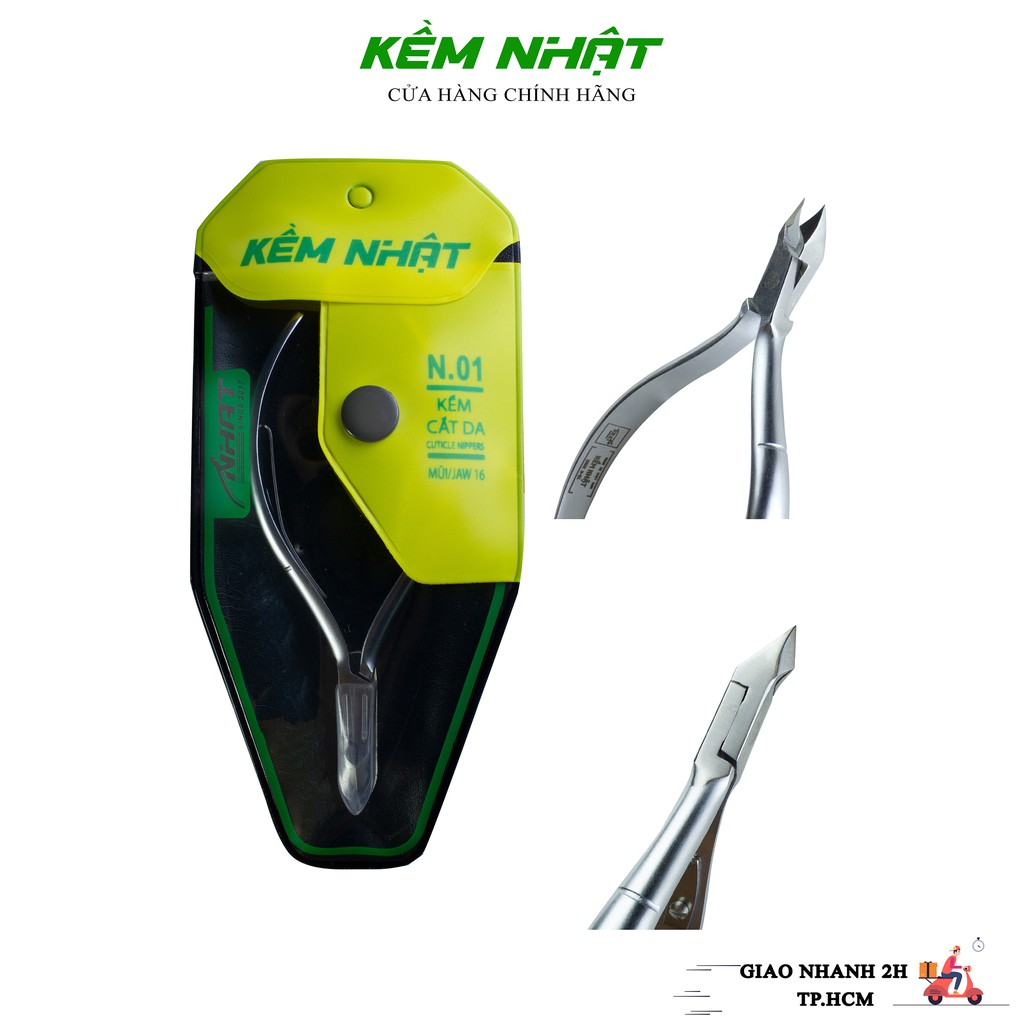 • kềm cắt da vuông inox không gỉ sét | kềm nhật