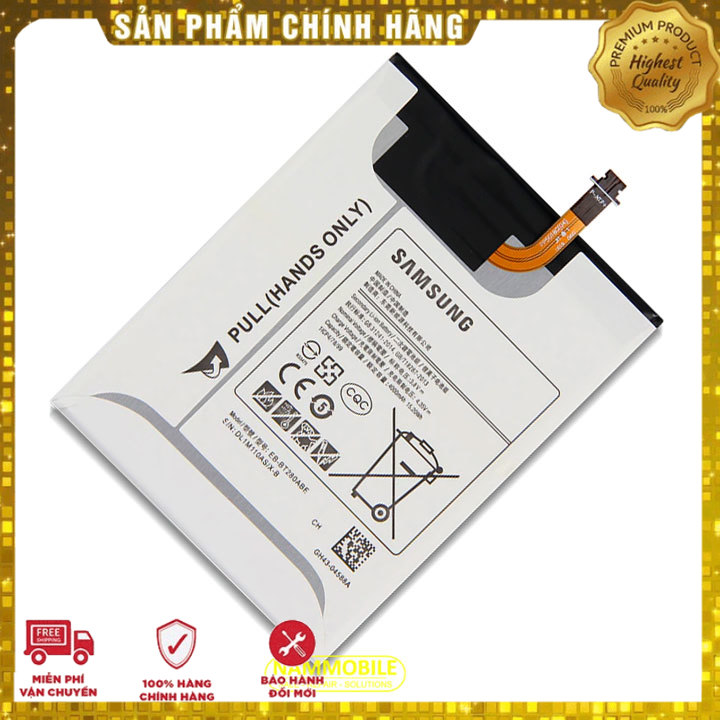 Pin samsung galaxy tab a 7.0 t285 t280 eb-bt280abe 4000mah zin + tặng siêu dán pin