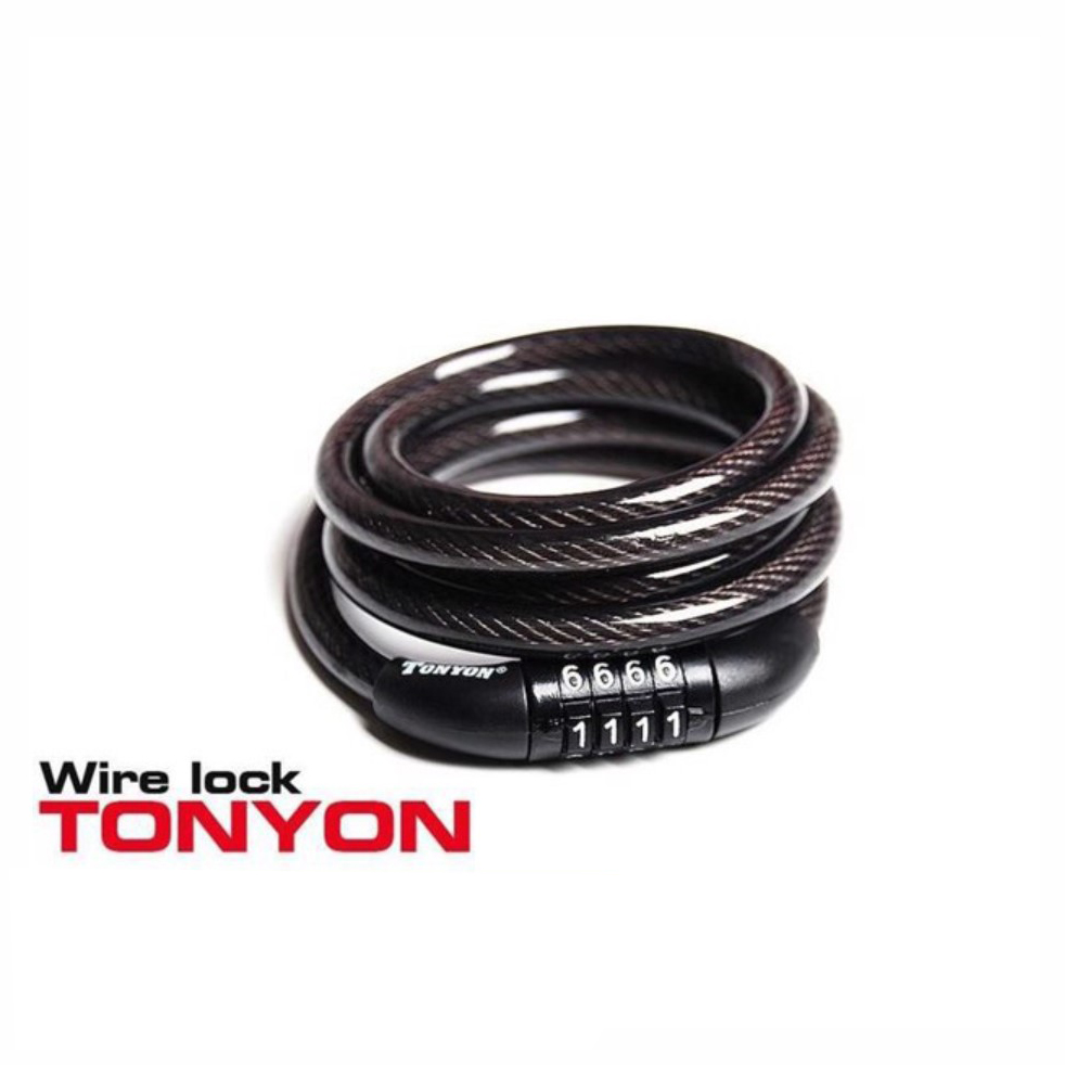 KHÓA 4 SỐ TONYON TY-532 - KHÓA SỐ XE ĐẠP