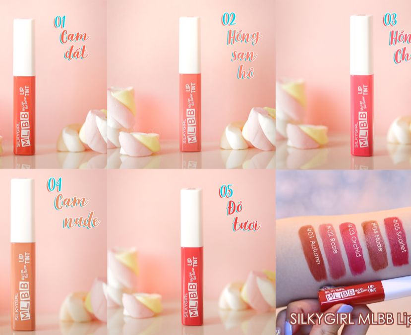 SON TINT LÌ SILKYGIRL MLBB LIP TINT
