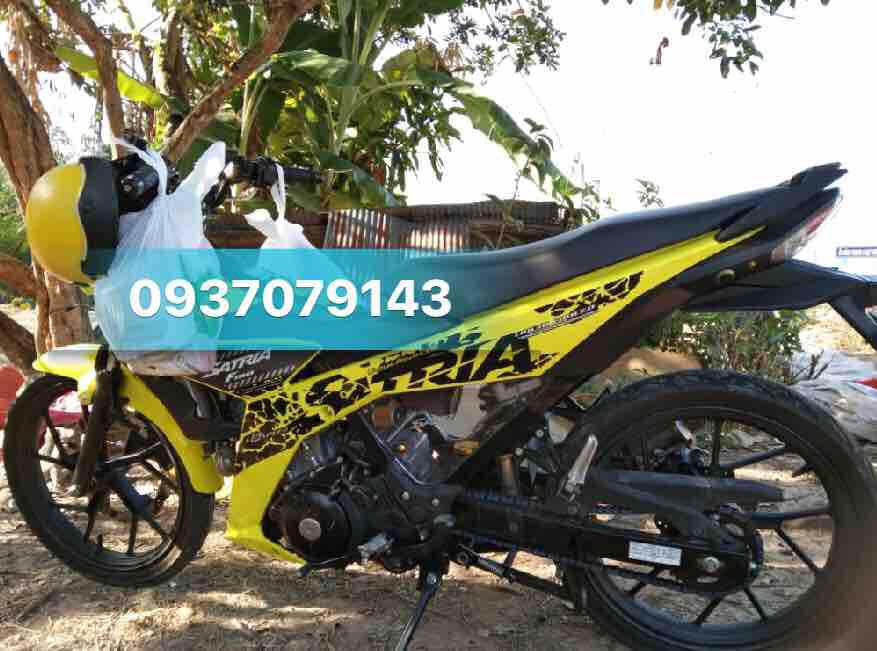 [ QUÍ KHÁCH VUI LÒNG MANG TEM RA TIỆM CHO THỢ DÁN] TEM RỜI Satria báo đốm vàng  đen