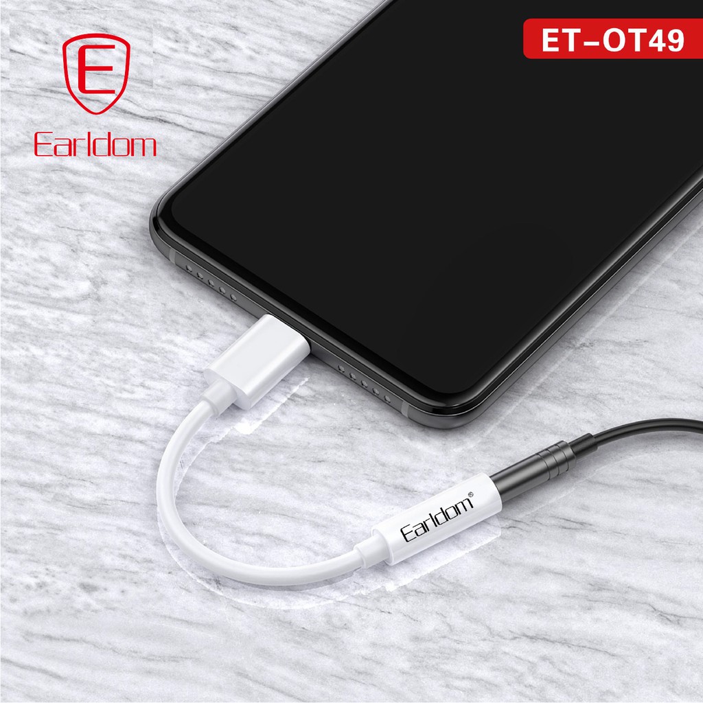 Jack Chuyển Lightning Sang 3.5mm Earldom ET-OT49 ( Kết Nối Bluetooth)