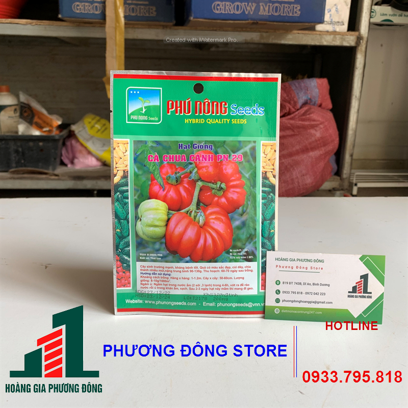 Combo 5-10 gói hạt giống Cà chua cạnh sinh trưởng mạnh , kháng bệnh tốt - gói 0.2g