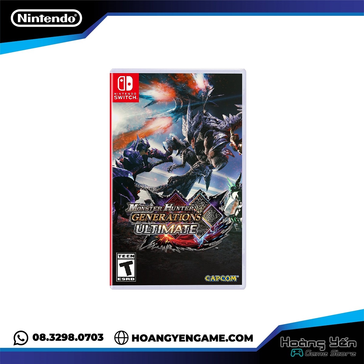 [HCM]Băng Game Monster Hunter Generations Ultimate Nintendo Switch