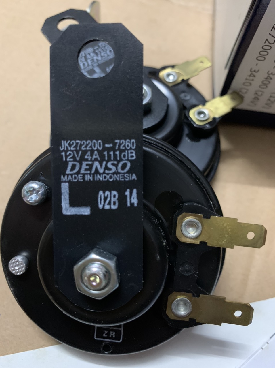 Cặp Kèn Dĩa Denso - 12V