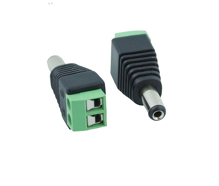 Đầu nối sang jack 5.5 (đực) bộ 2 cái