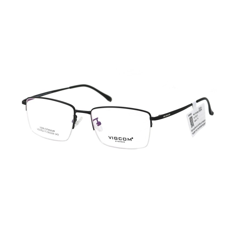 Giá bán Gọng kính chính hãng Vigcom VG1752 thiết kế dễ đeo bảo vệ mắt