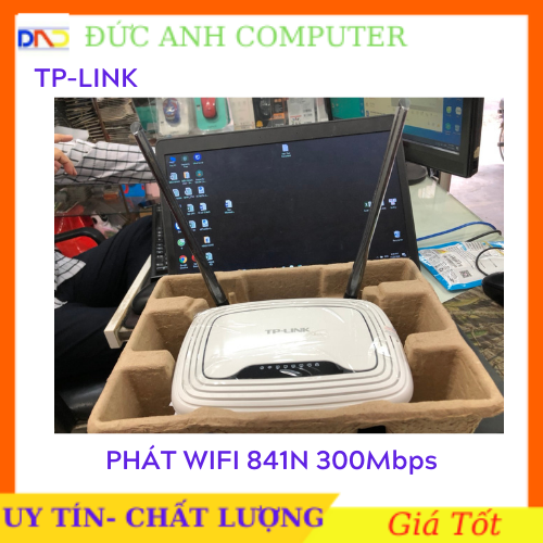Router wifi Tplink 841n chuẩn n tốc độ 300mbps - 2 anten model wr841n (hãng phân phối chính thức) sản phẩm tốt chất lượng cao cam kết hàng giống mô tả