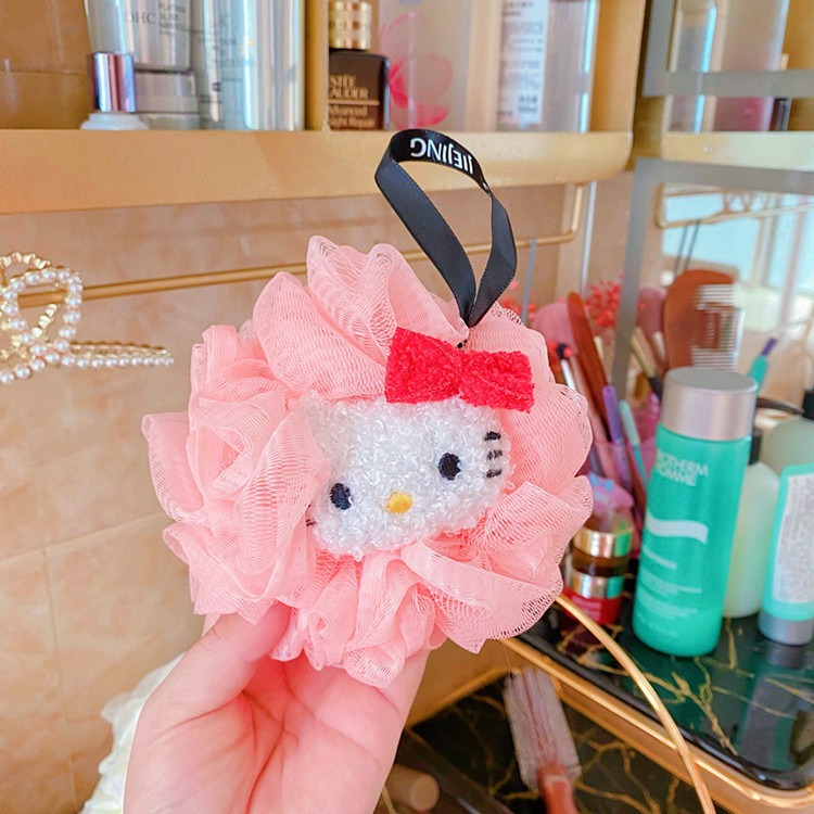 🌸BÔNG TẮM HELLO KITTY