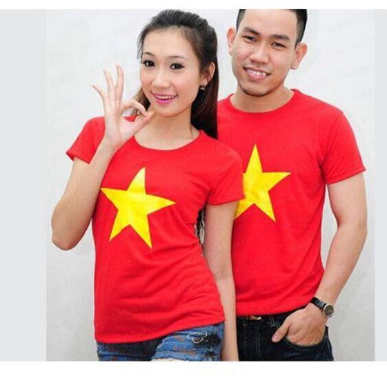 Áo thun cờ đỏ sao vàng chất đẹp