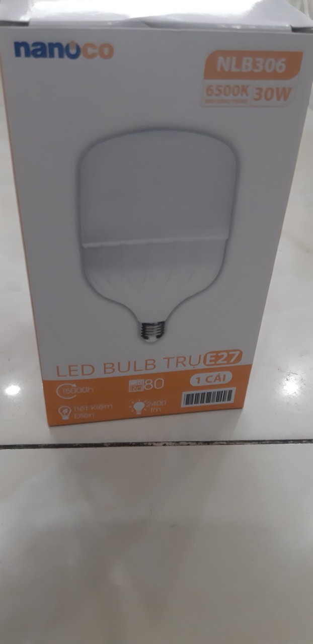 [HCM]ĐÈN LED BULB TRỤ NANOCO NLB303/NLB304/NLB306 30W