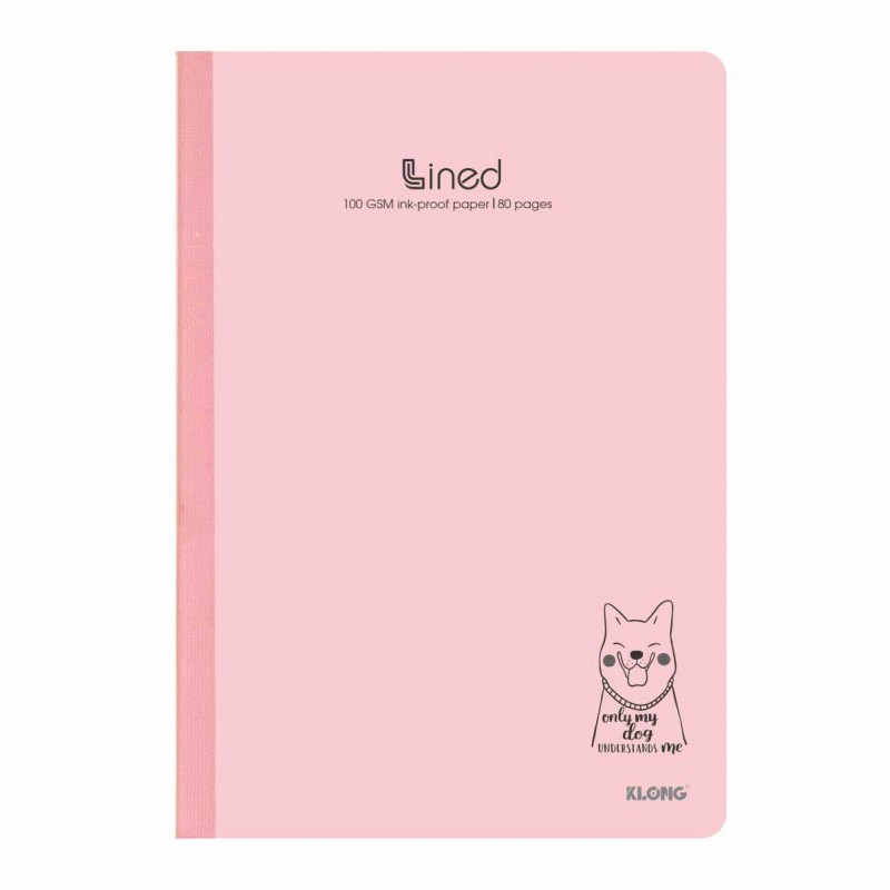 Vở Kẻ Ngang chấm B5 80tr may dán gáy Klong 100/76 MS840-VPPKLONG