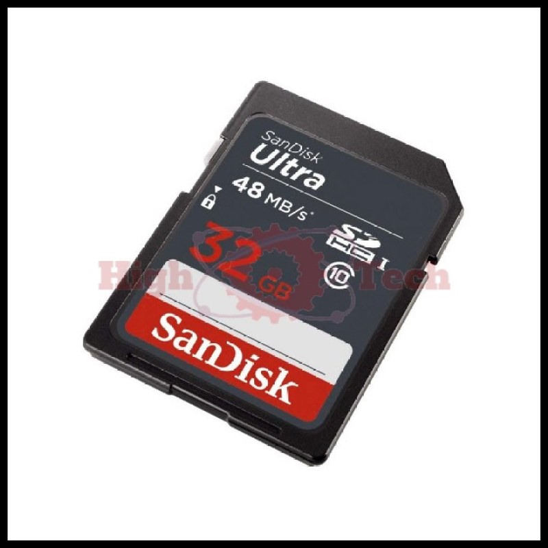 Thẻ nhớ SDHC Sandisk Ultra 32GB upto 48MB-s UHS-I