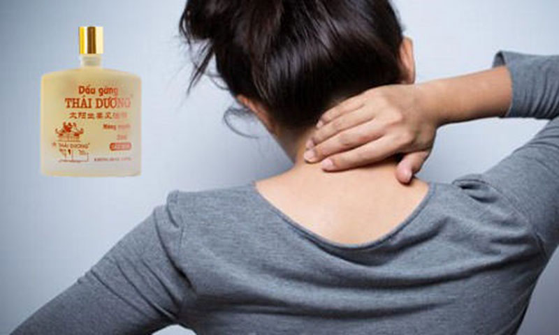 Dầu gừng Thái Dương 24ml nóng mạnh