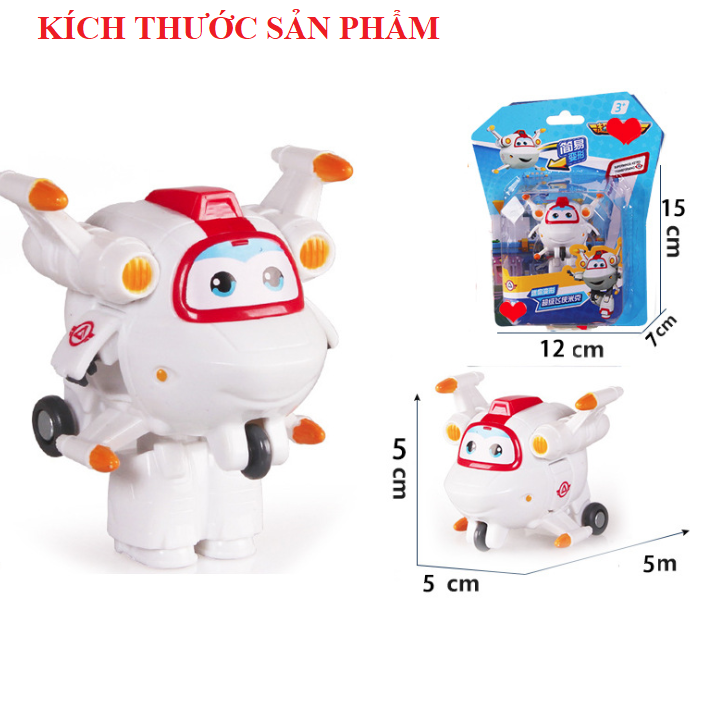 Super wings Đội bay siêu đẳng mô hình Astro Máy bay mini đồ chơi nhân vật cho trẻ em