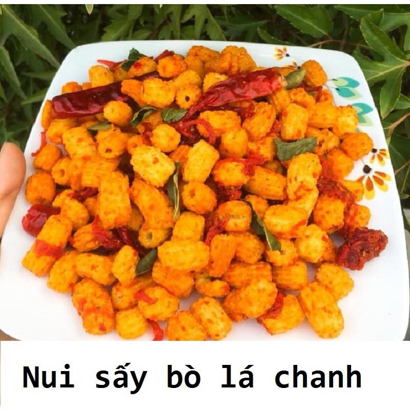 [HCM]500gr nui sấy khô bò lá chanh