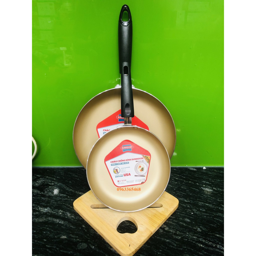 Chảo cặp sunhouse 18/24cm