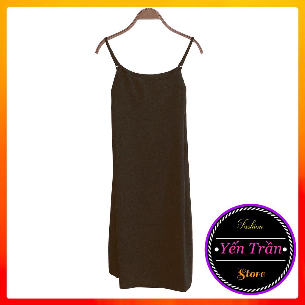 [Yến Trần] Váy 2 Dây Chất Đũi Mềm Hàng Chuẩn Đủ Size