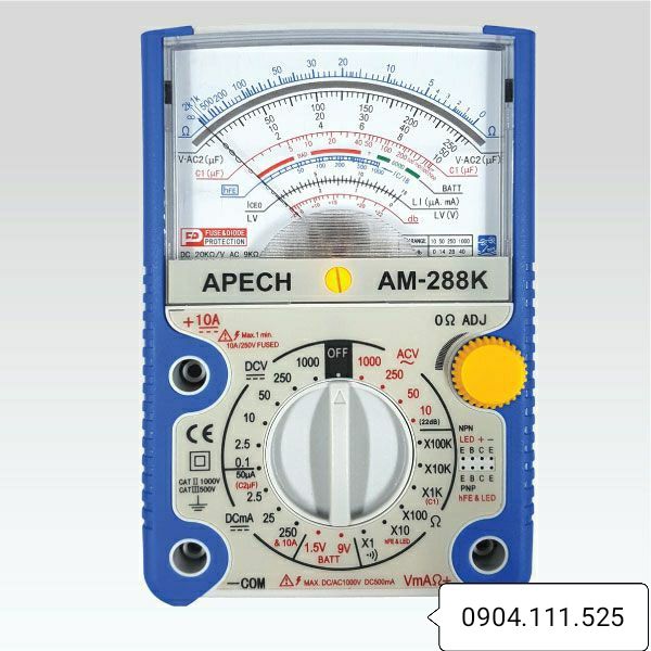 Đồng hồ vạn năng kim APECH AM-288K