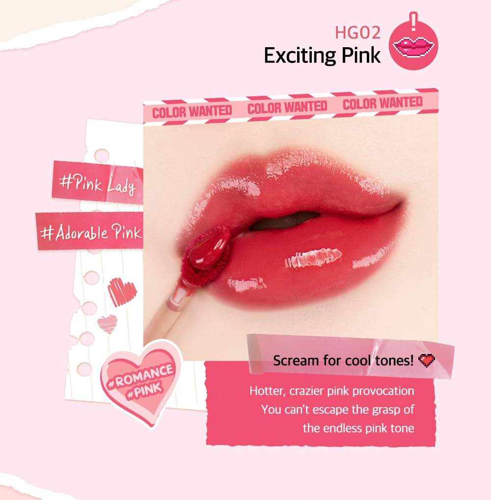 [NEW] Son Tint Bóng Siêu Lì Black Rouge Half N Half Water Glow 3.5g _ Son Blackrouge Chính Hãng _ Son Kem Lì