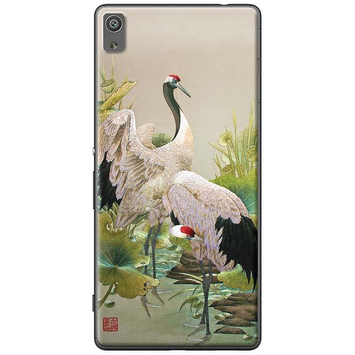 Ốp lưng Sony Xperia X Chim hạc