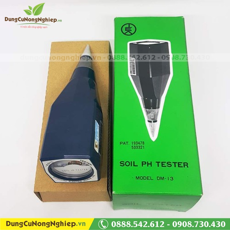 Máy đo độ pH của đất Takemura DM13